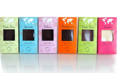 Nos chocolats origine en tablettes